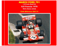 Product 1:43 | Tameo SLK114 | March 701 Ford 1970 #14 - C.Amon
