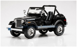 Product 1:43 | IXO-Models CLC656N.22 | Jeep CJ-7 Laredo Black 1980
