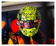 Product 1:5 | Spark 5HF246 | Bell Helmet | McLaren Mastercard Formula One Team 2026 #1 - L.Norris