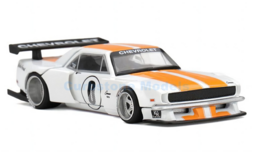 Product 1:64 | Kaido House KHMG304 | Kaido House Chevrolet Camaro Kaido Works TA V1 White and Orange 1979