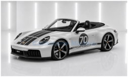 Product 1:18 | Minichamps 155064132 | Porsche 911 Carrera GTS Cabriolet Spirit 70 Black 2025