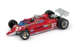 Product 1:43 | Brumm R646 | Ferrari 126CK Turbo 1981 #27 - G.Villeneuve
