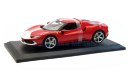Product 1:18 | Bburago 18-16017RED | Ferrari 296 GTB Asseto Fiorano Red / White 2022