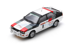 Product 1:18 | Spark 18S1042 | Audi Sport Quattro 1980 #0 - H.Mikkola - A.Hertz
