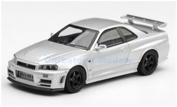 Product 1:64 | MiniGT MGT01329-R | Nissan Skyline GT-R (R24) Z-Tune Silver Metallic 1999