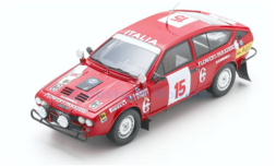 Product 1:43 | Spark S9352 | Alfa Romeo GTV6 | Autodelta 1983 #15 - S.Munari - I.Street