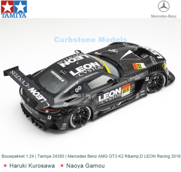 Bouwpakket 1:24 | Tamiya 24350 | Mercedes Benz AMG GT3 K2 R&amp;D LEON Racing 2018