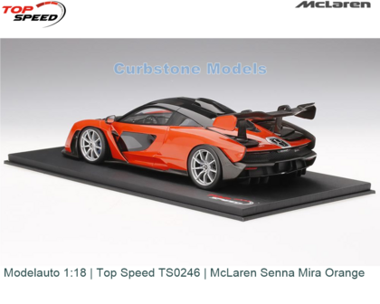 Modelauto 1:18 | Top Speed TS0246 | McLaren Senna Mira Orange