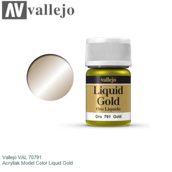 | Vallejo VAL 70791 | Acryllak Model Color Liquid Gold