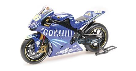 Motorfiets 1:4 | Minichamps 042043046 | Yamaha YZR-M1 2004 #46 - Valentino Rossi