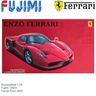 Bouwpakket 1:24 | Fujimi 12624 | Ferrari Enzo 2002