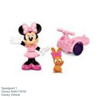 Speelgoed 1: | Disney MatV7181M | Disney Vehicle