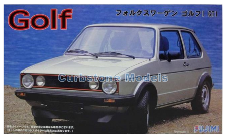Bouwpakket 1:24 | Fujimi Mokei 12609 | Volkswagen Golf 1 Gti Silver