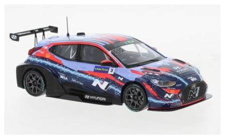 Modelauto 1:43 | IXO-Models GTM161DLQ | Hyundai Motorsport N Veloster N ETCR 2021 #3 - T.Chilton