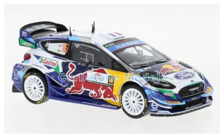 Modelauto 1:43 | IXO-Models RAM819A | Ford Fiesta WRC 2021 #16 - R.Jamoul - A.Fourmaux
