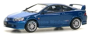 Modelauto 1:43 | Ebbro EBB43223 | Honda Integra Type-R Blauw metallic 2001
