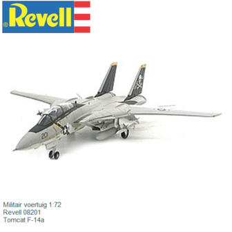 Militair voertuig 1:72 | Revell 08201 | Tomcat F-14a