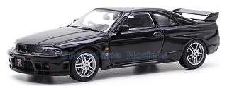 Modelauto 1:43 | Ebbro EBB43586 | Nissan Skyline R33 GTR Zwart 1997