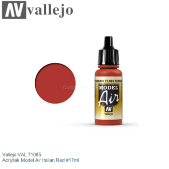  | Vallejo VAL 71085 | Acryllak Model Air Italian Red #17ml