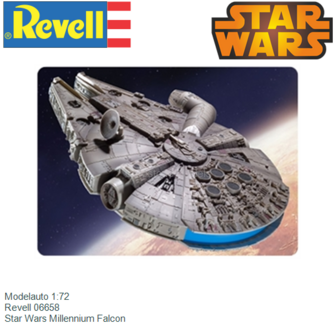 Modelauto 1:72 | Revell 06658 | Star Wars Millennium Falcon