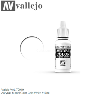  | Vallejo VAL 70919 | Acryllak Model Color Cold White #17ml