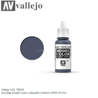  | Vallejo VAL 70816 | Acryllak Model Color Luftwaffe Uniform WWII #17ml