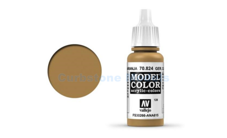  | Vallejo VAL 70824 | Acryllak Model Color German Cam. Orange Ochre #17ml