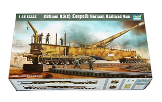 Bouwpakket 1:35 | Trumpeter 00207 | K5 280mm Railroad Gun