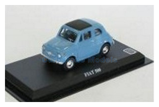 Modelauto 1:43 | Del Prado STR/07 | Fiat 500 Blauw