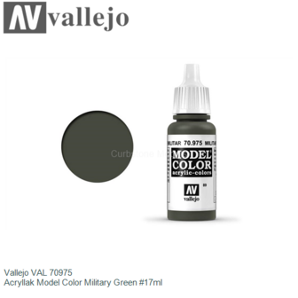  | Vallejo VAL 70975 | Acryllak Model Color Military Green #17ml