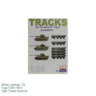 Militair voertuig 1:35 | Toga TOM 74012 | Tiger Tracks Summer