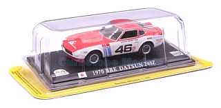 Modelauto 1:43 | Del Prado 23RAC041 | Datsun 240 Z BRE 1970 #46 - J.Morton