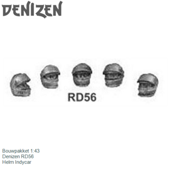 Bouwpakket 1:43 | Denizen RD56 | Helm Indycar