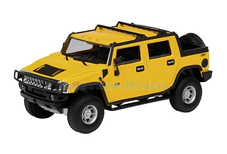 Modelauto 1:43 | Schuco Junior Line 3311013 | Hummer H2 SUT Geel