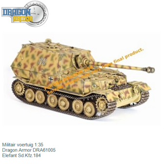 Militair voertuig 1:35 | Dragon Armor DRA61005 | Elefant Sd.Kfz.184