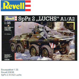 Bouwpakket 1:35 | Revell 03036 | SpPz.2 A1/A2 Luchs