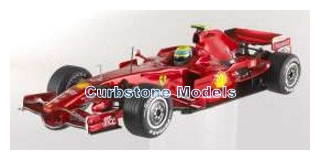Modelauto 1:18 | Hotwheels M0549 | Scuderia Ferrari F2008 2008 #2 - F.Massa