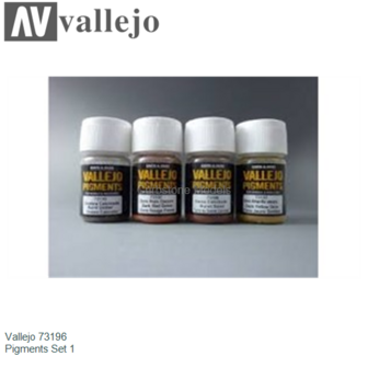  | Vallejo 73196 | Pigments Set 1