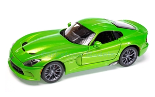 Modelauto 1:18 | Maisto 31128GREEN | SRT Viper GTS Metallic Green 2013