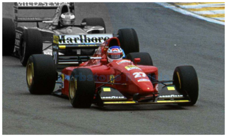 Bouwpakket 1:43 | BBR Models MET19 | Scuderia Ferrari 412 T1 1994 #27 - G.Berger - J.Alesi