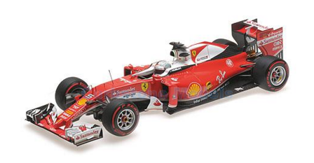 Modelauto 1:18 | BBR Models BBR181625 | Ferrari SF16-H | Scuderia Ferrrari 2016 - S.Vettel