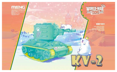 Bouwpakket 1:73 | MENG WWP-004 | Tank KV-2 1943