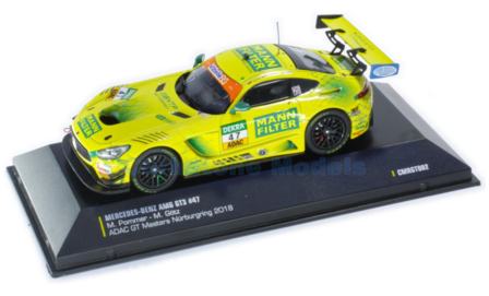 Modelauto 1:43 | CMR GT002 | Mercedes Benz AMG GT3 | Mann Filter HTTP 2018 #47 - M.Pommer - M.G&ouml;tz