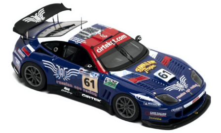 Bouwpakket 1:43 | BBR Models PJ373 | Ferrari 550 GTS Maranello LMGT1 | Russian Age Racing 2005 #61 - C.Bouchot - A.Vasilyev - N