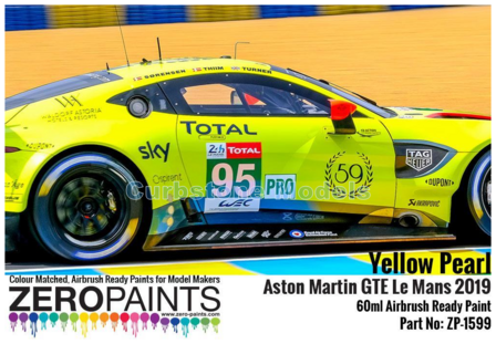 Verf  | Zero Paints ZP-1599 | Airbrush Paint 60ml Aston Martin | Aston Martin Racing 2019