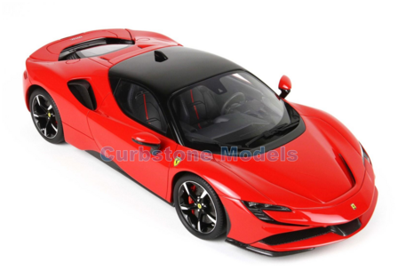 Modelauto 1:18 | BBR Models P18180A2 | Ferrari SF90 Stradale Rood 2019