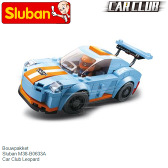 Bouwpakket  | Sluban M38-B0633A | Car Club Leopard