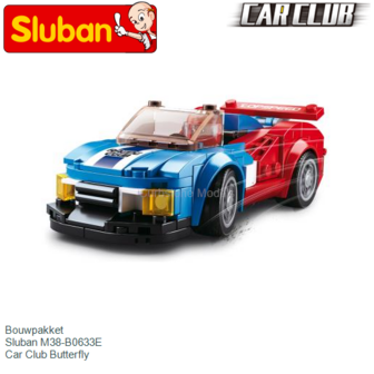Bouwpakket  | Sluban M38-B0633E | Car Club Butterfly