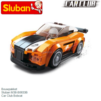 Bouwpakket  | Sluban M38-B0633B | Car Club Bobcat
