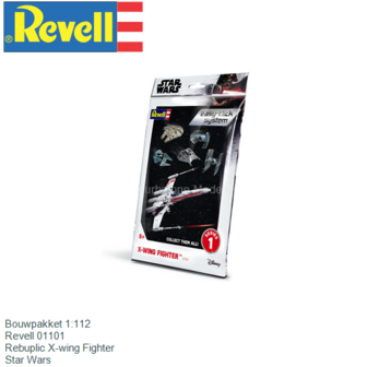 Bouwpakket 1:112 | Revell 01101 | Rebuplic X-wing Fighter | Star Wars